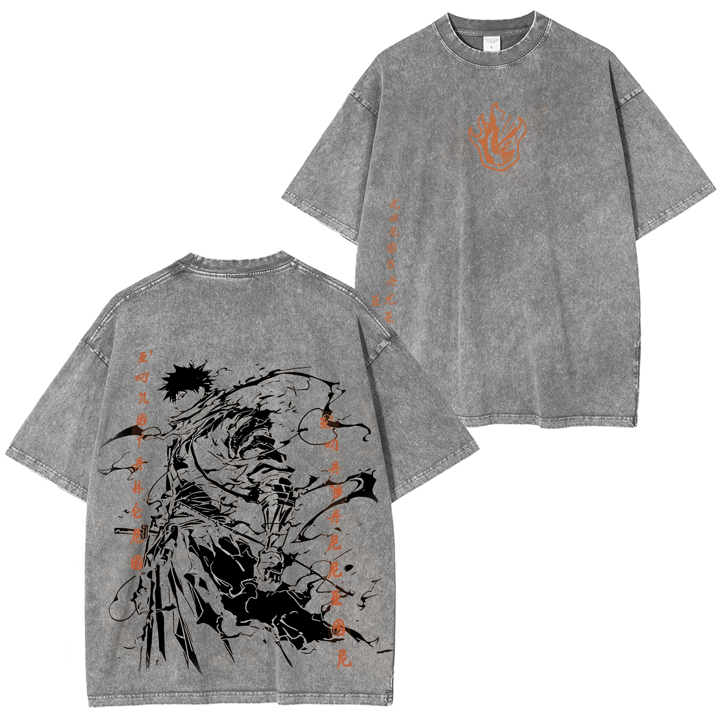 BLEACH Vintage Unisex Washed T-Shirt