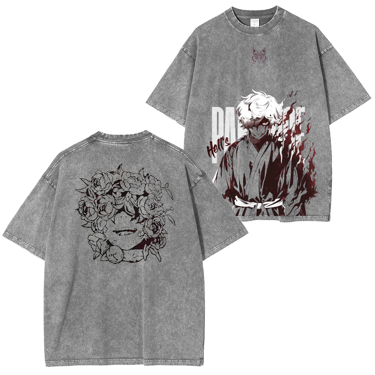 Hell's Paradise Gabimaru Washed T-Shirt