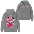 Sweat à capuche unisexe vintage anime Demon Slayer
