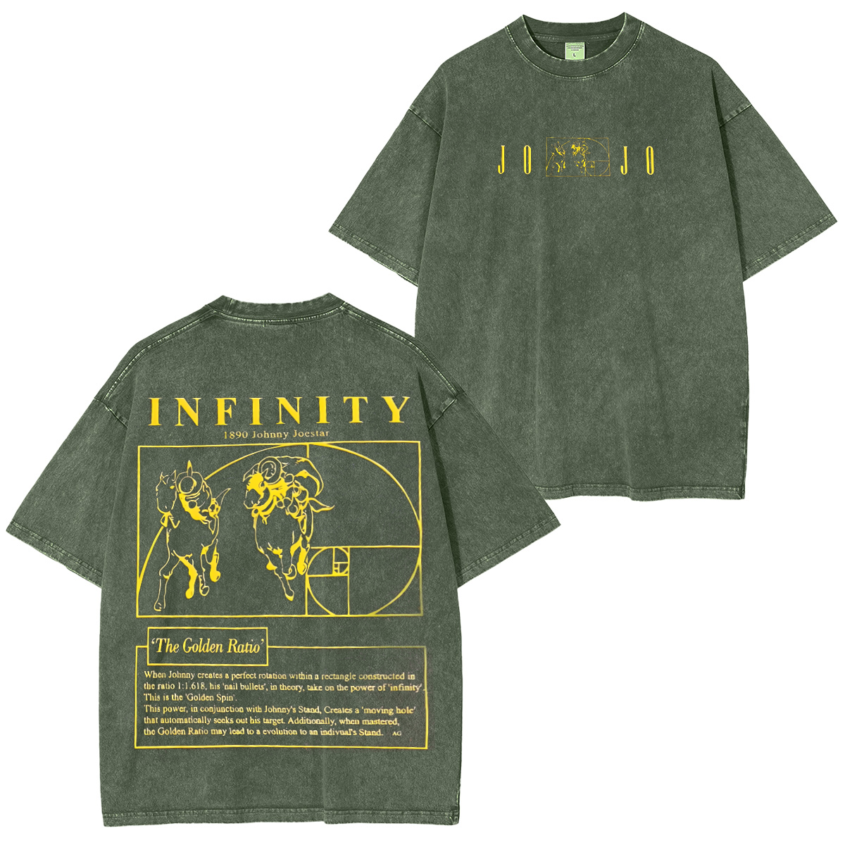 JoJo's Bizarre Adventure Vintage Tee