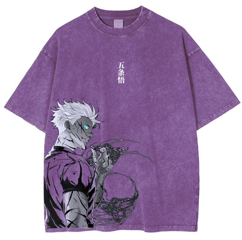 Anime Gojo Printed Shirt