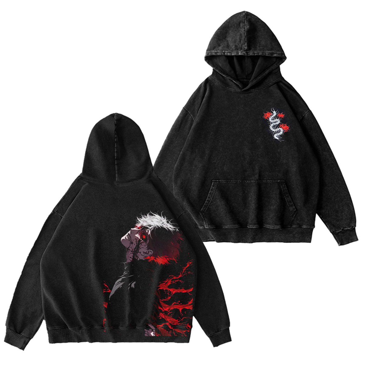 Camiseta/Sudadera/Sudadera con Capucha Vintage de Tokyo Ghoul
