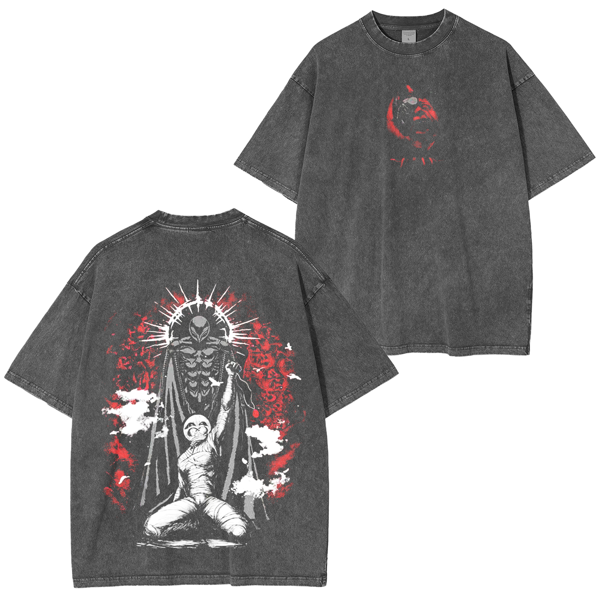 Camiseta unisex lavada 'Berserk'