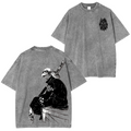 T-shirt unisexe Trafalgar Law délavé style vintage