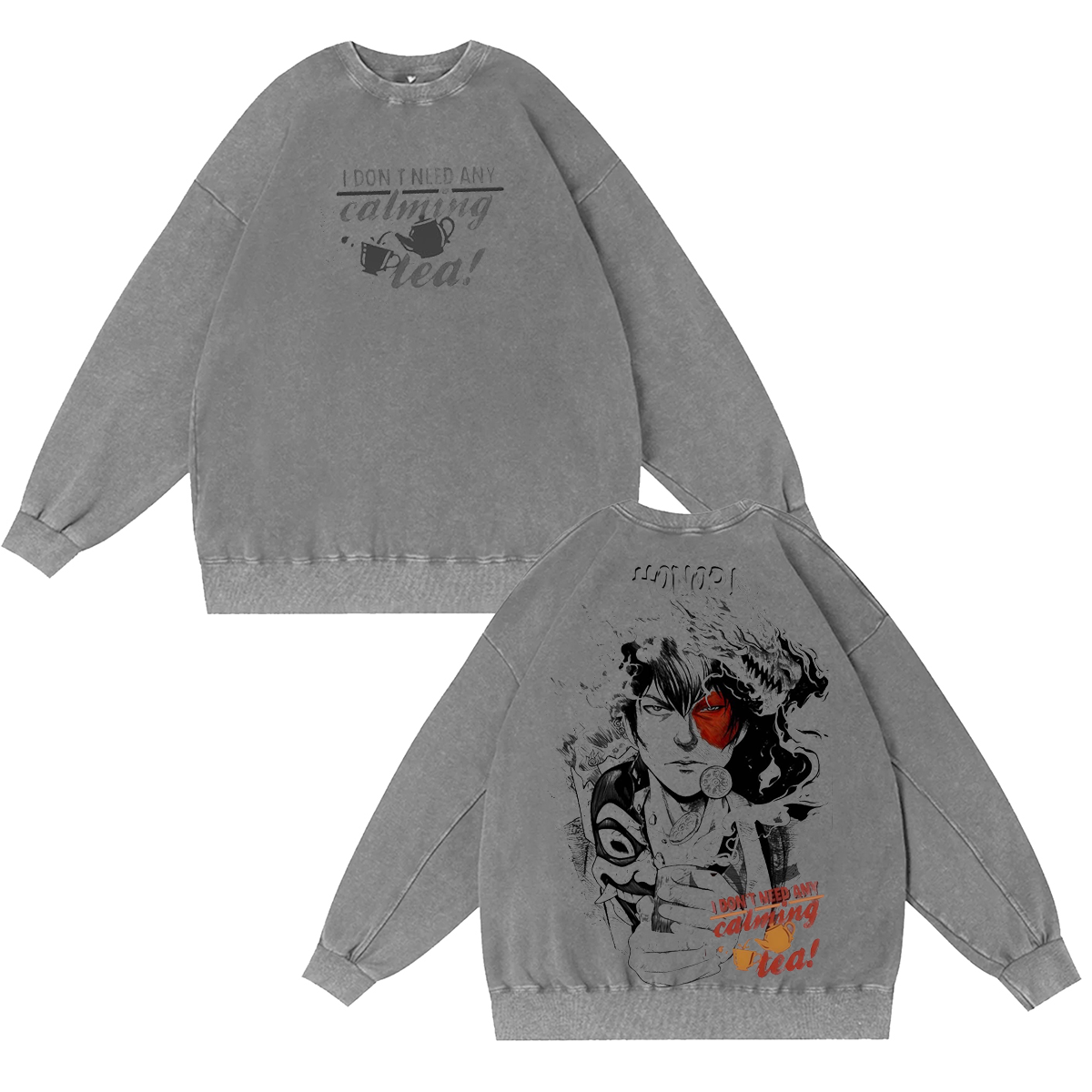 Avatar: La Leyenda de Aang Camiseta/Sudadera de cuello redondo/Sudadera con capucha vintage