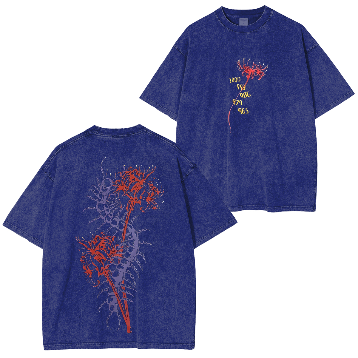 Camiseta/Sudadera/Sudadera con capucha Tokyo Ghoul estilo ácido, extragrande, con efecto vintage