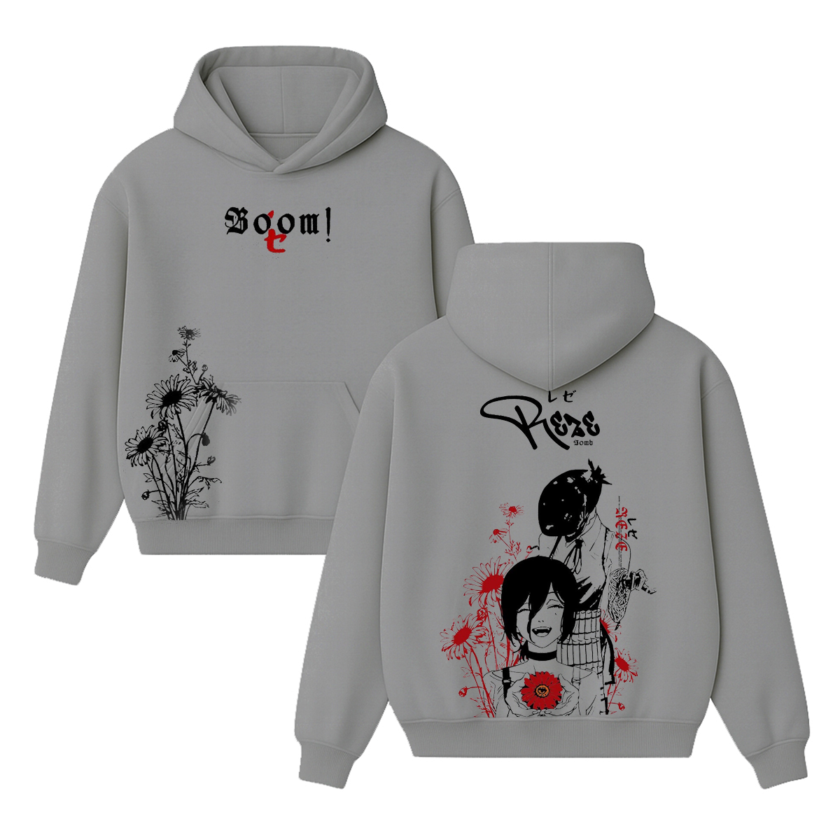 Camiseta/Sudadera con cuello redondo/Sudadera con capucha Chainsaw Man estilo vintage gastado