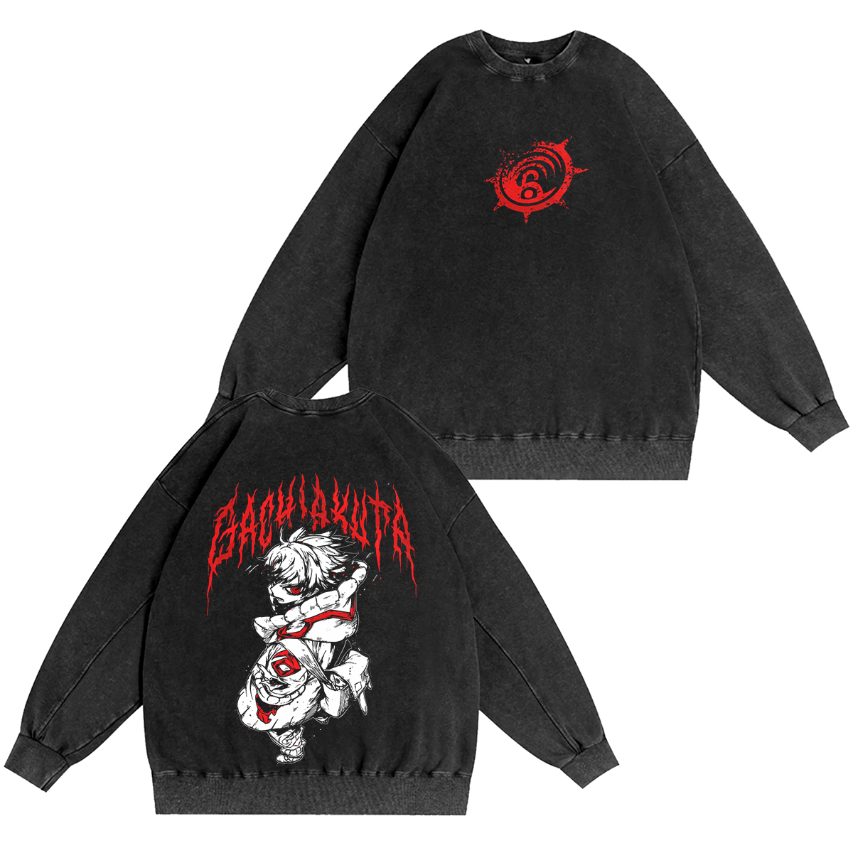 Camiseta/Sudadera/Sudadera con capucha Gachiakuta Vintage Washed
