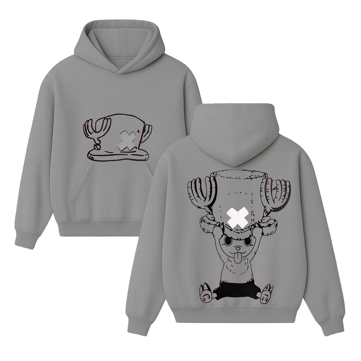 One Piece Anime Vintage Hoodie