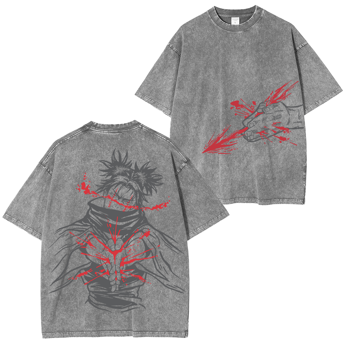 Choso Kamo Shirt – JJK Merch Clothing Washed Cotton T-Shirt.