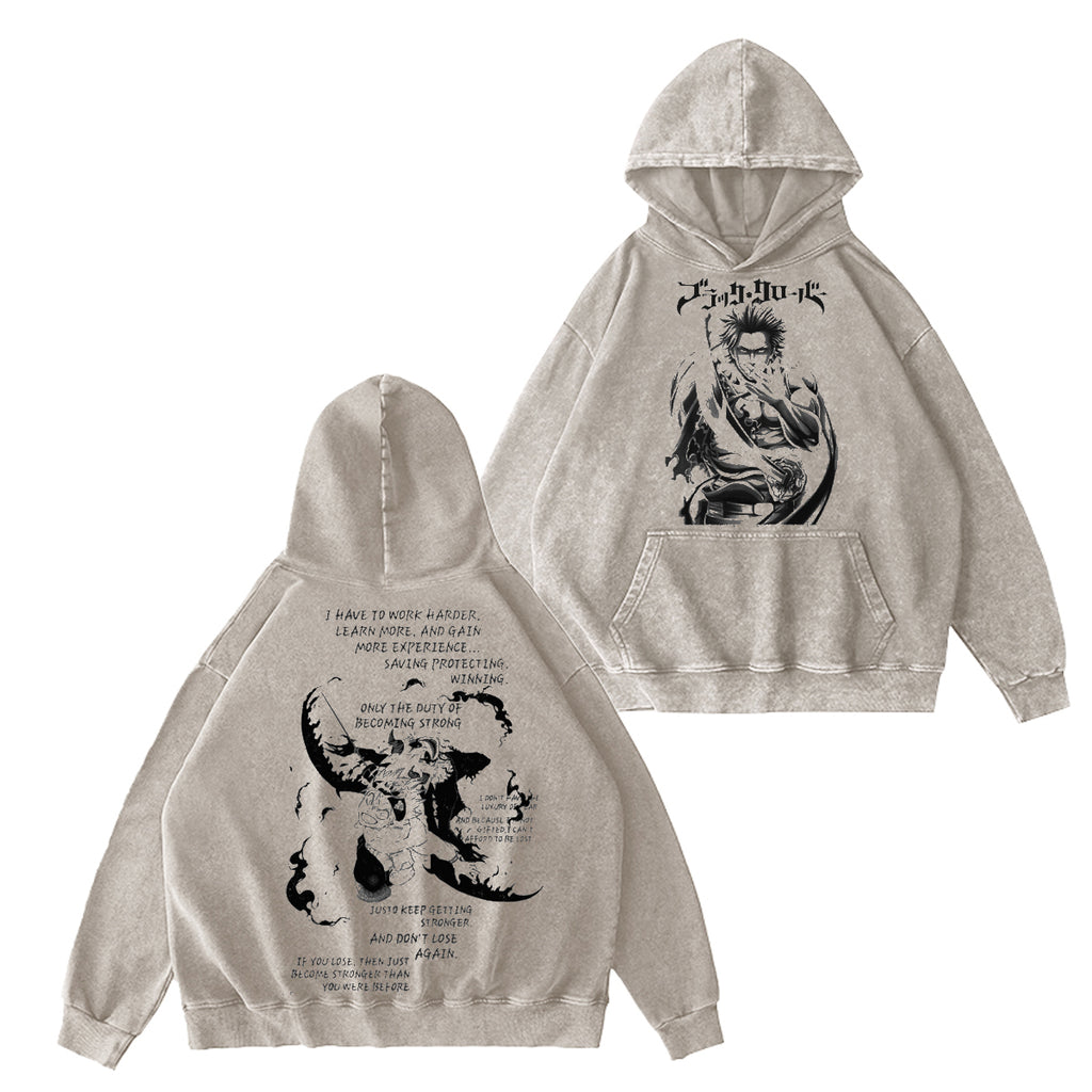 Black Clover  Washed T-shirt/Crewneck/Hoodie