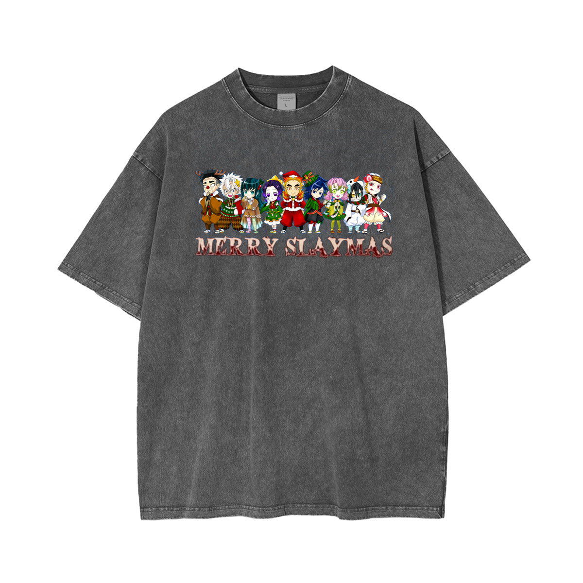 Merry Slaymas Christmas Vintage Washed T-shirt/Crewneck/Hoodie