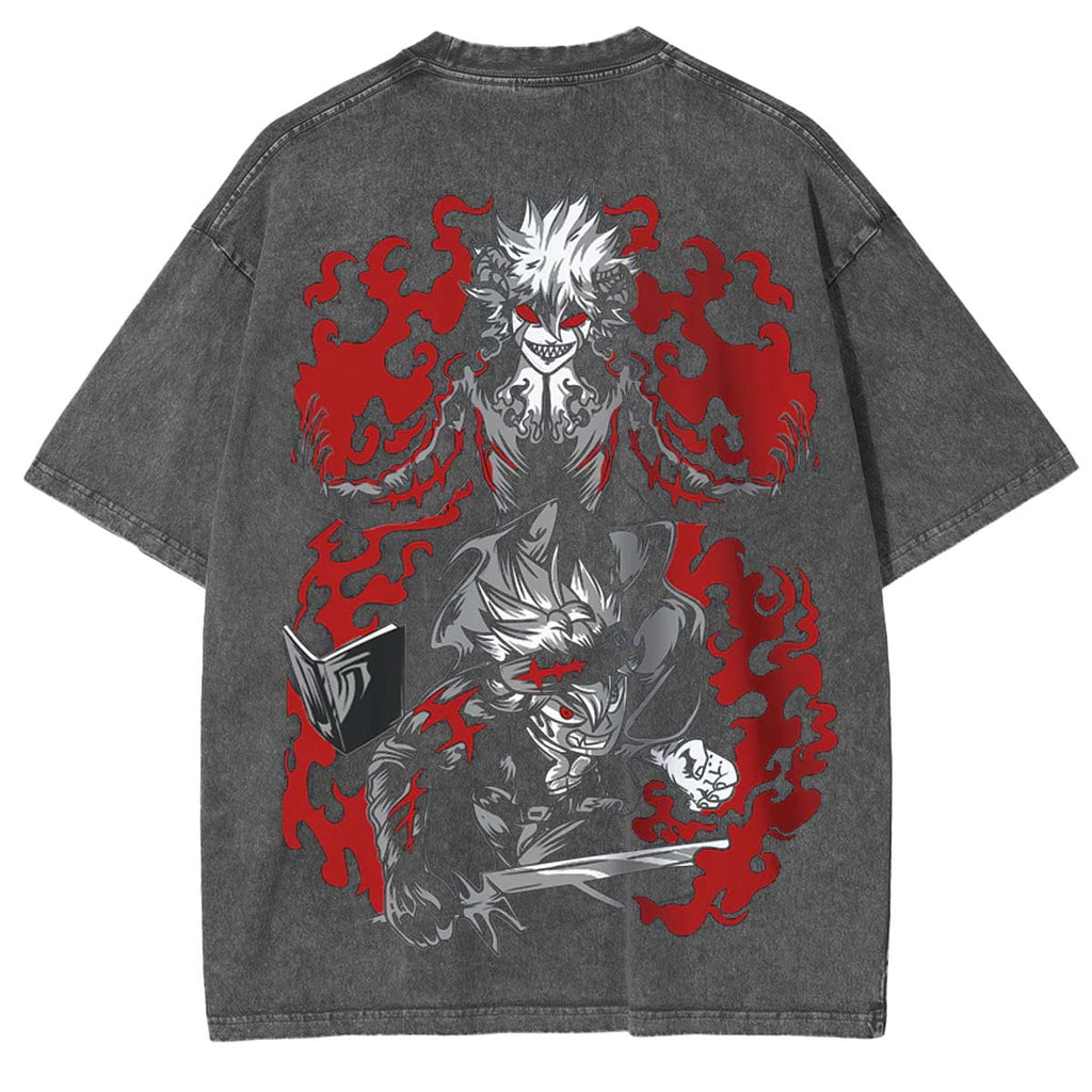 Camiseta extragrande Asta Black Clover