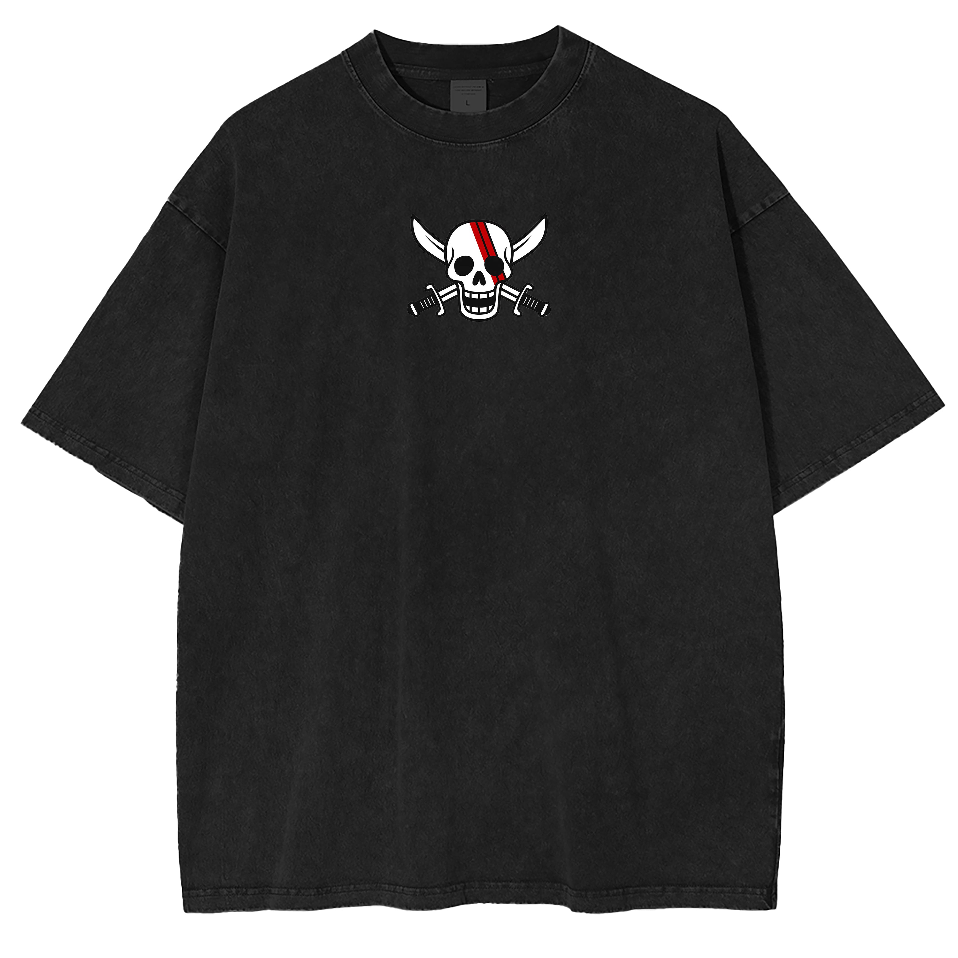 Camiseta vintage desgastada Shanks
