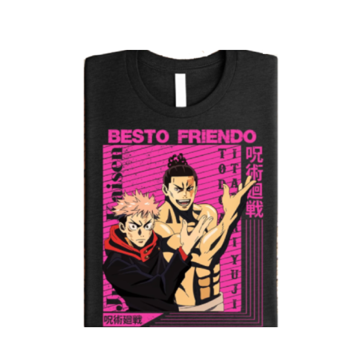 T-shirt unisexe Jujutsu Kaisen Mon meilleur ami