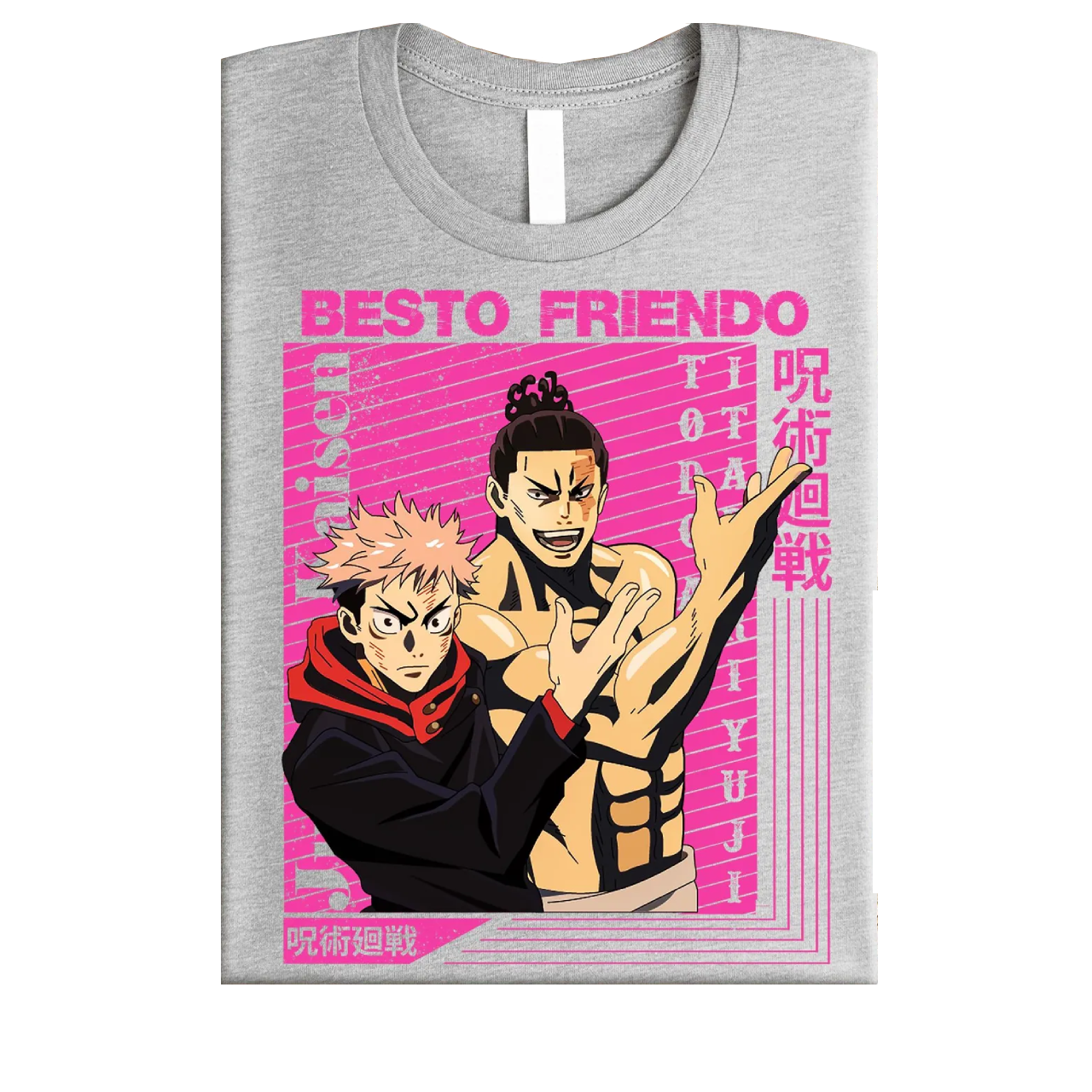 T-shirt unisexe Jujutsu Kaisen Mon meilleur ami