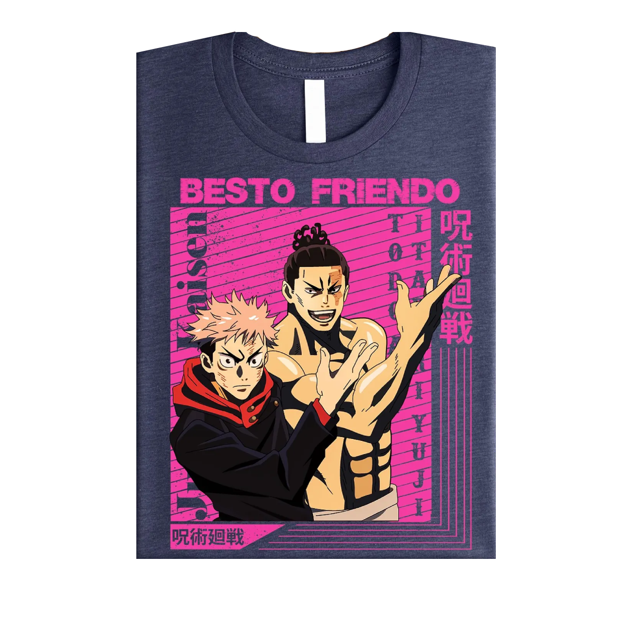 T-shirt unisexe Jujutsu Kaisen Mon meilleur ami