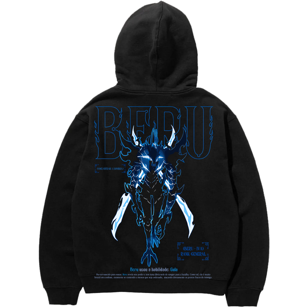 Sung Jin-Woo Solo Leveling Anime Double Printed Oversize Lightweight Acid Washed Tee-Limited Edition