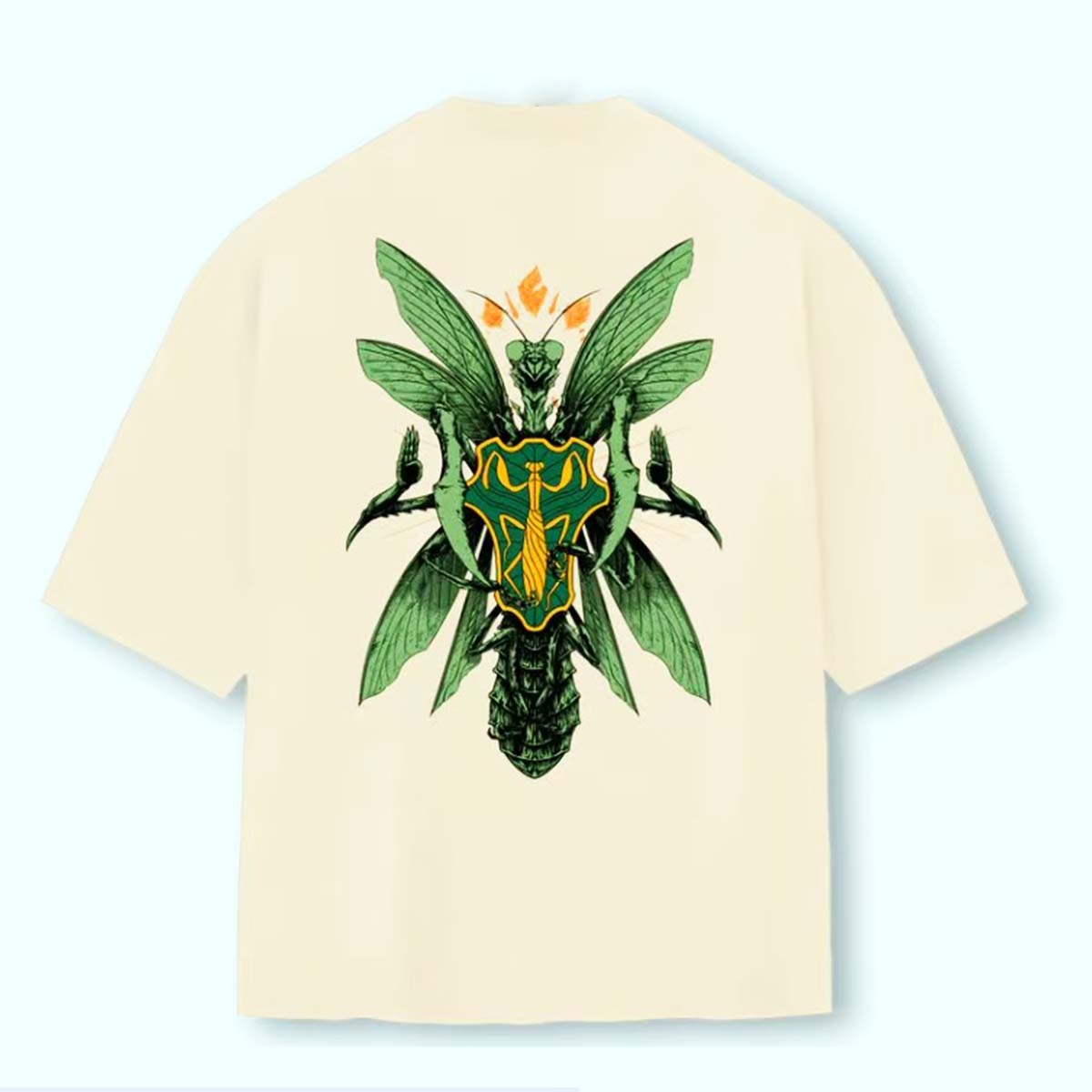 Oversized Back Premium | BLACK CLOVER - Mante religieuse vert émeraude