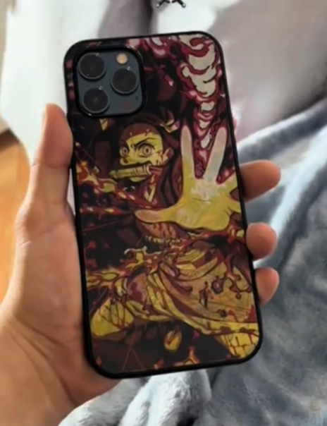 Nueva funda 3D Gradient Demon Slayer