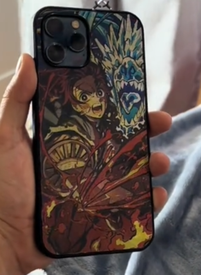 Nueva funda 3D Gradient Demon Slayer