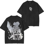 ANIME DRAGONBALL TRUNKS POWER SAIYAN WASHING VINTAGE TEE T-shirt