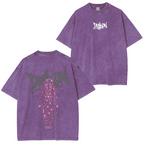 T-Shirt unisexe délavé Nezuko Kamado de Demon Slayer