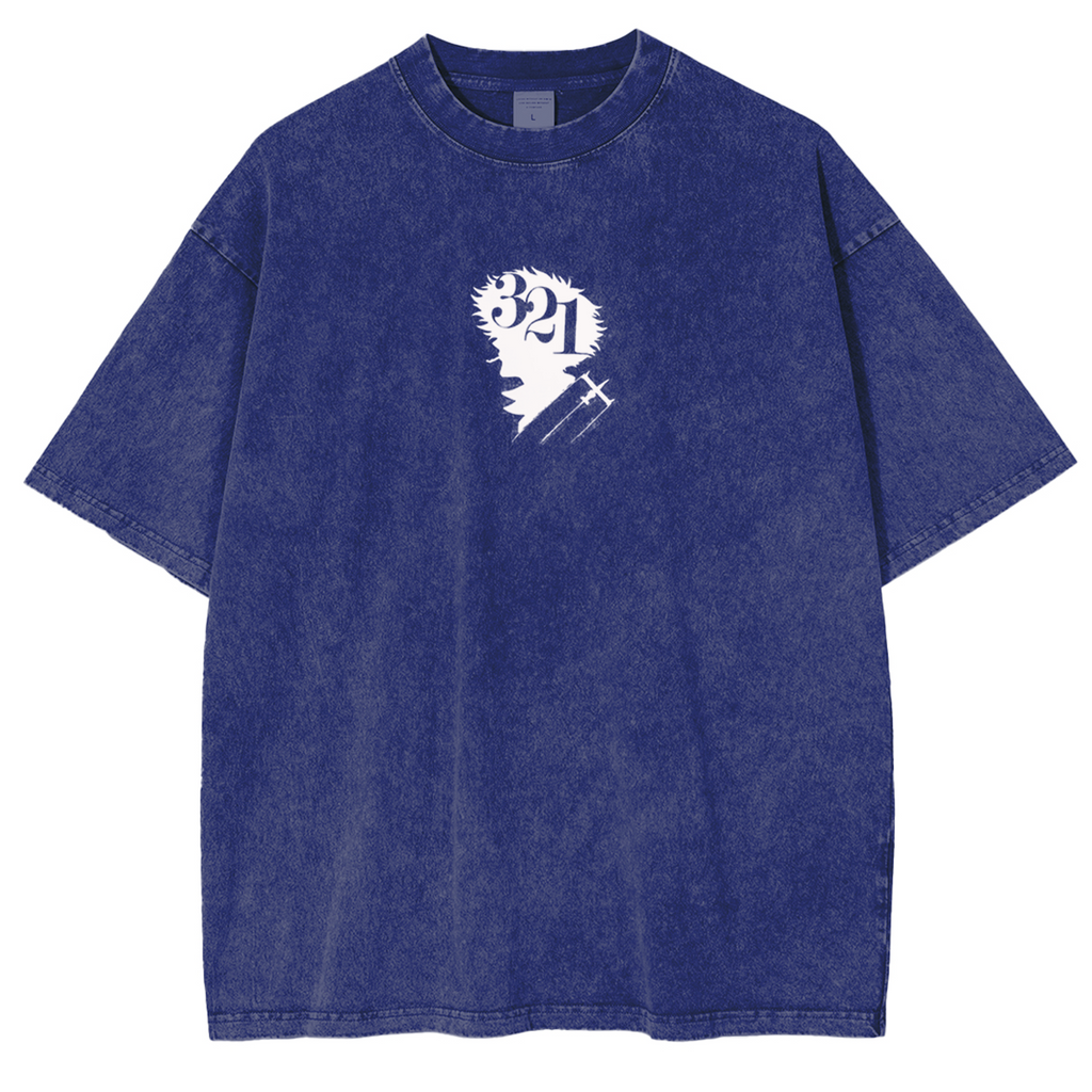 T-shirt unisexe Cowboy Bebop Spike Spiegel vintage délavé