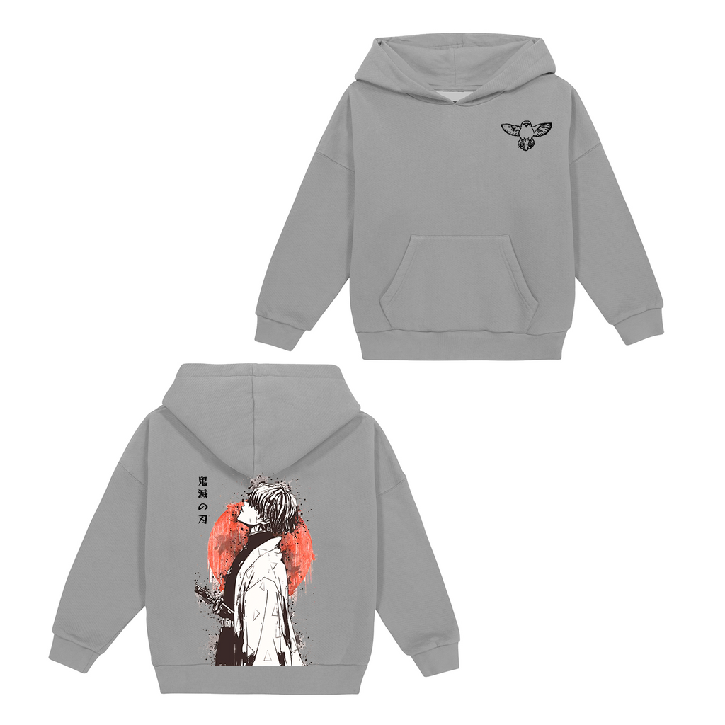 Camiseta de algodón unisex Zenitsu para niños/Sudadera de cuello redondo/Sudadera con capucha