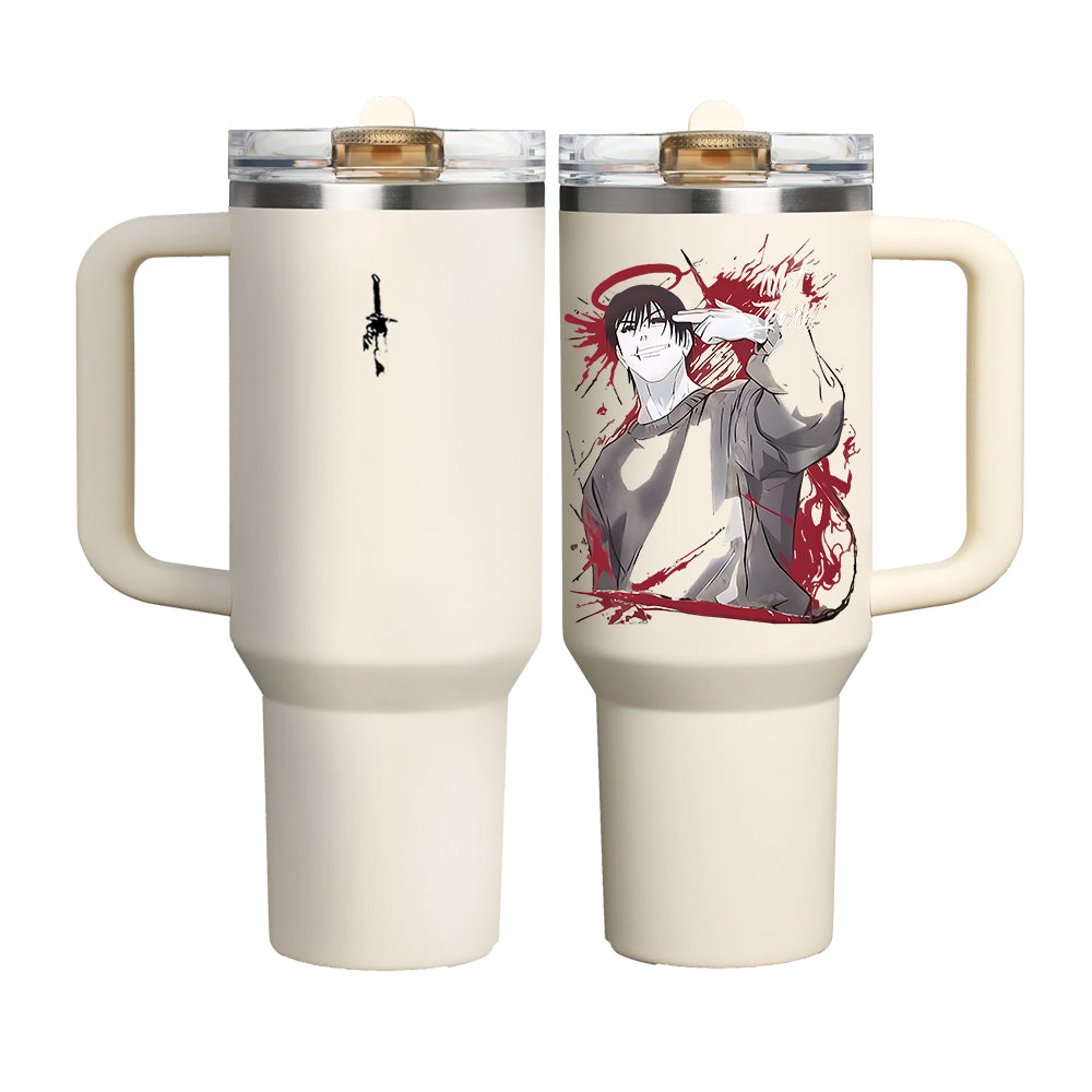 Jujutsu Kaisen Flip Straw Tumbler