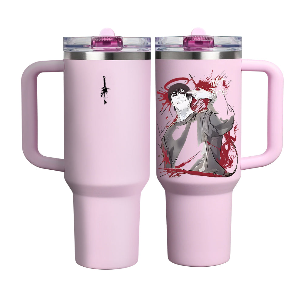 Jujutsu Kaisen Flip Straw Tumbler