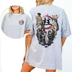 T-shirt, sweat-shirt ou sweat à capuche unisexe "Demon Slayer Piliers" pour fan d'anime