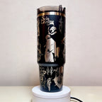 Vaso Stanley de anime grabado con láser