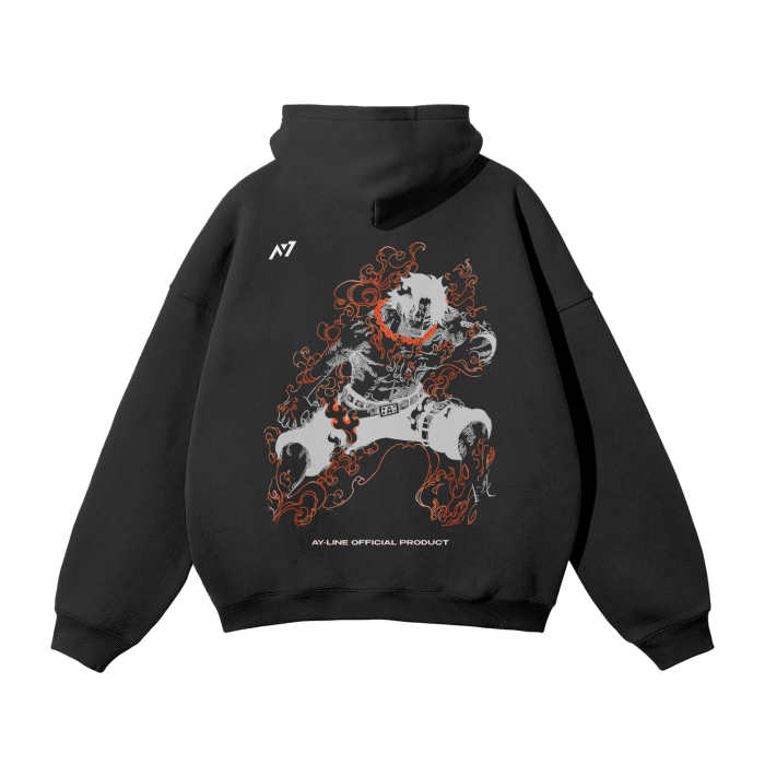 Sweat à capuche Flame Rogue Streetwear