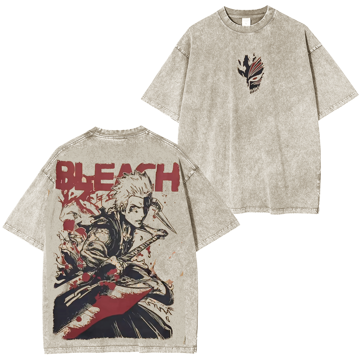 Bleach Washed T-shirt/Crewneck/Hoodie