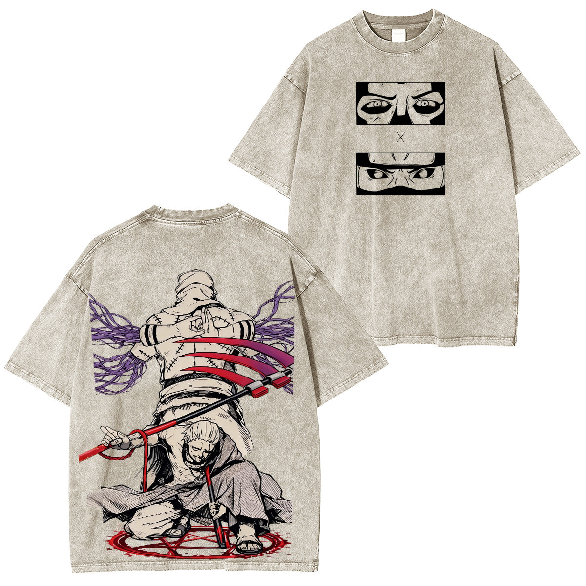 Naruto Vintage washed T-shirt/Crewneck/Hoodie