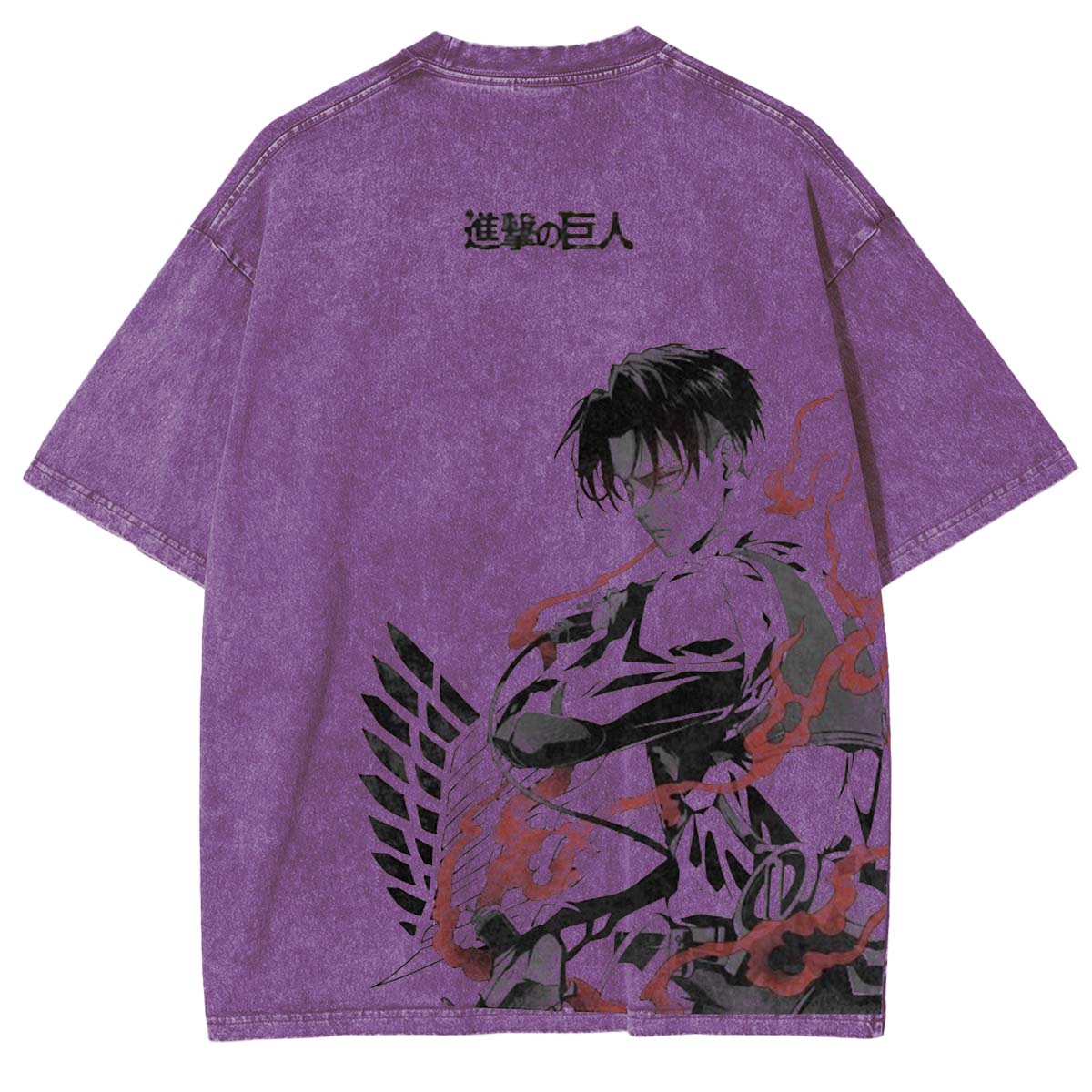 Levi Ackerman Vintage Washed Unisex T-Shirt