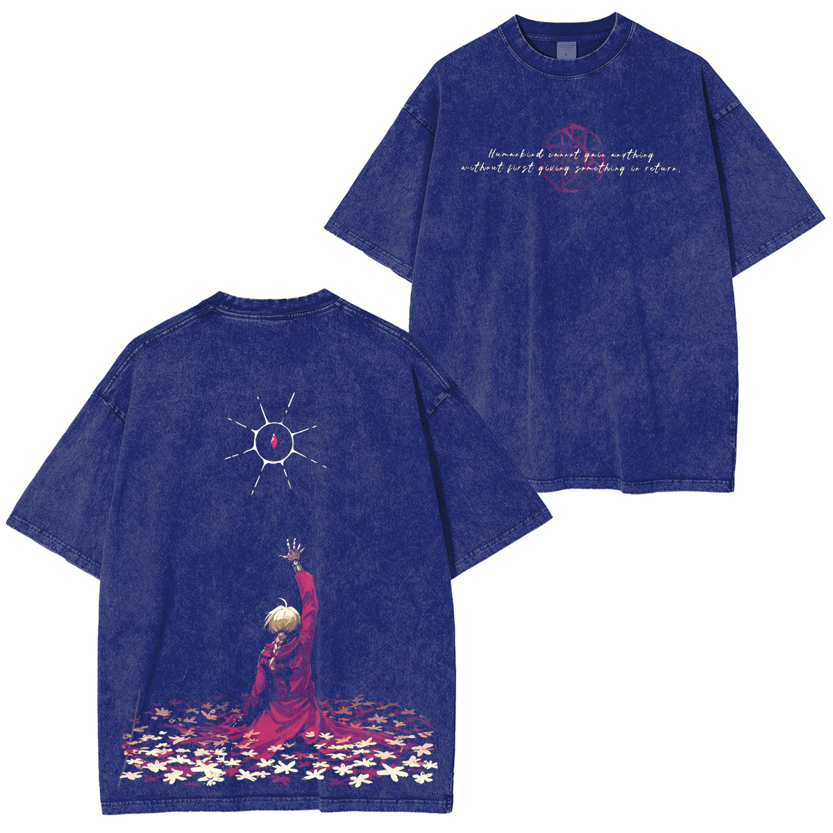 Camiseta lavada Fullmetal Alchemist