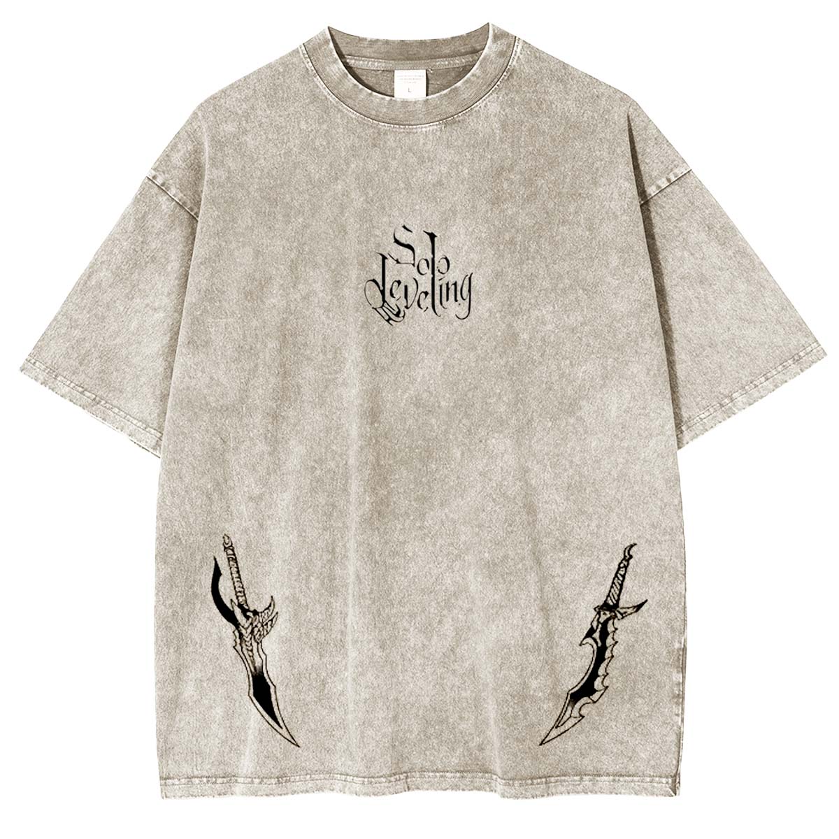 Camiseta de anime de Sung Jinwoo de Solo Leveling
