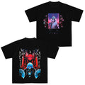 Camiseta de manga corta de anime Bleach Boundary