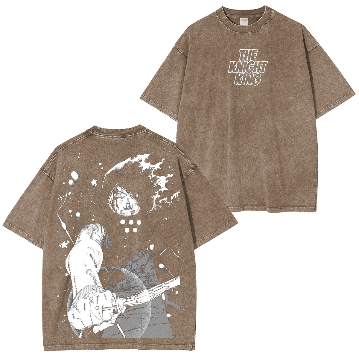 T-shirt/Sweat-shirt ras du cou/Sweat à capuche Arthur Boyle Fire Force délavé
