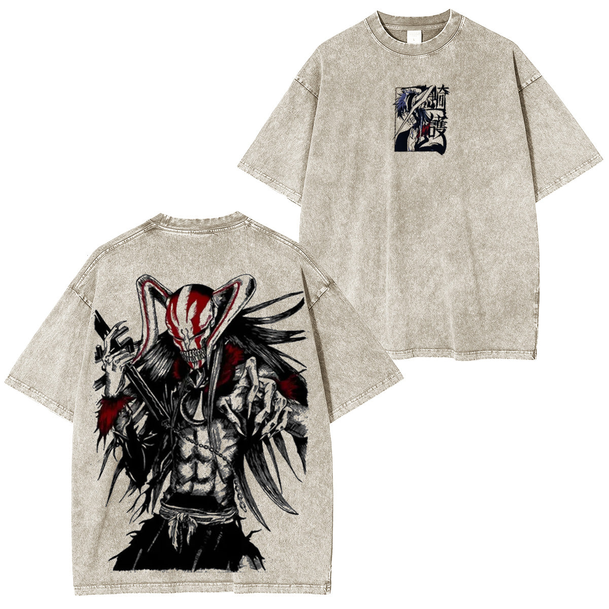 Ichigo Bleach Anime Washed T-shirt/Crewneck/Hoodie