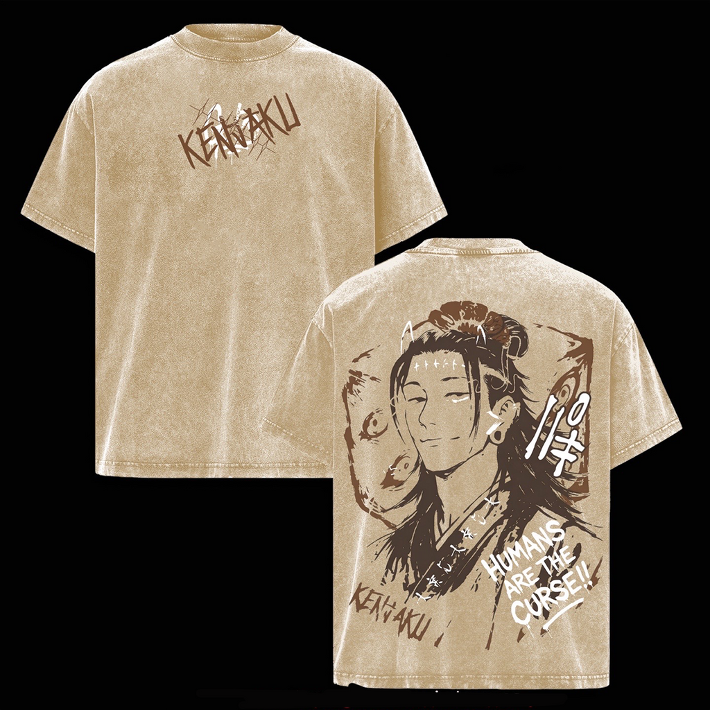 Suguru Geto Jujutsu KaisenWashed T-shirt/Crewneck/Hoodie