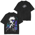 T-shirt/Sweat-shirt/Sweat à capuche Jujutsu Kaisen effet délavé
