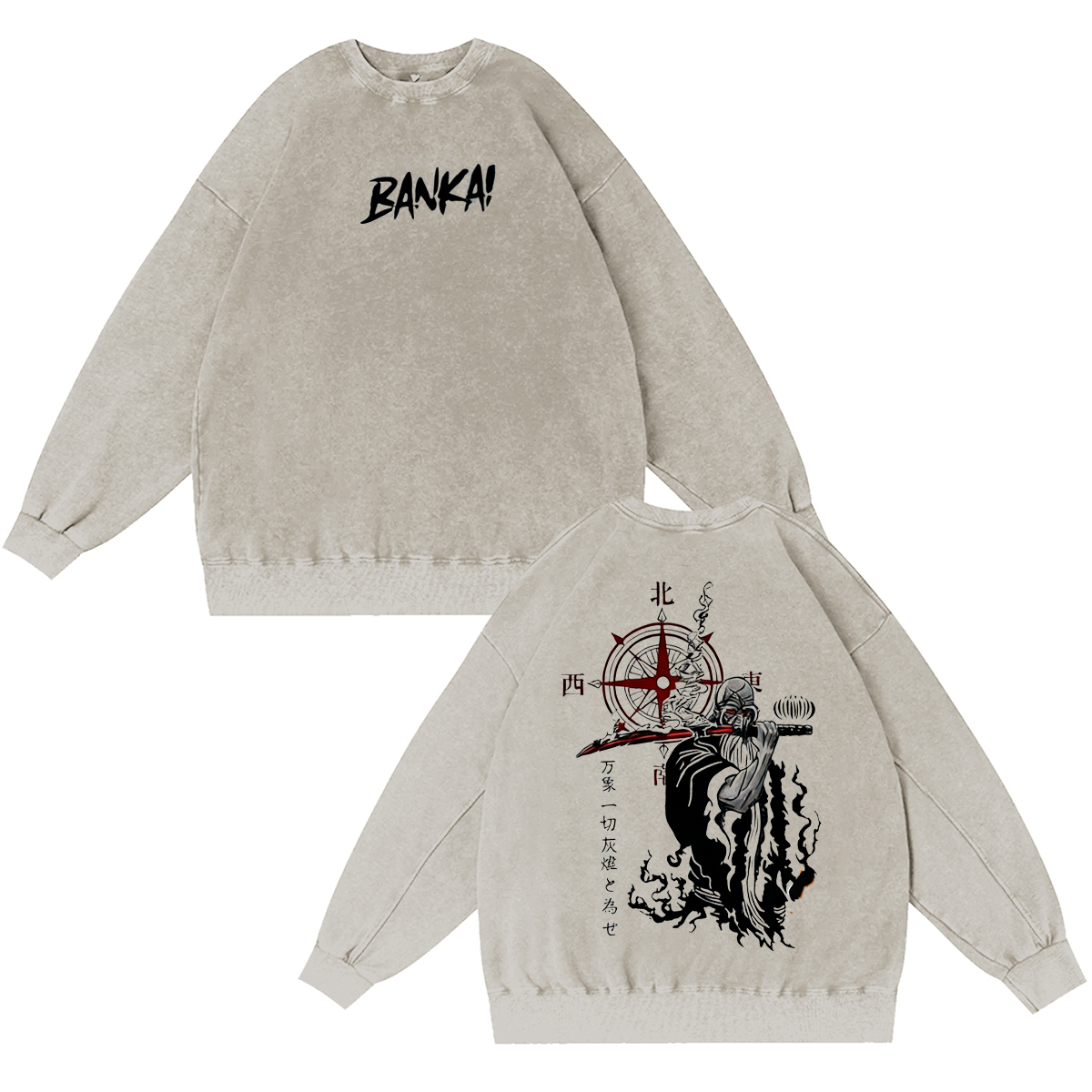 Bleach Washed T-shirt/Crewneck/Hoodie