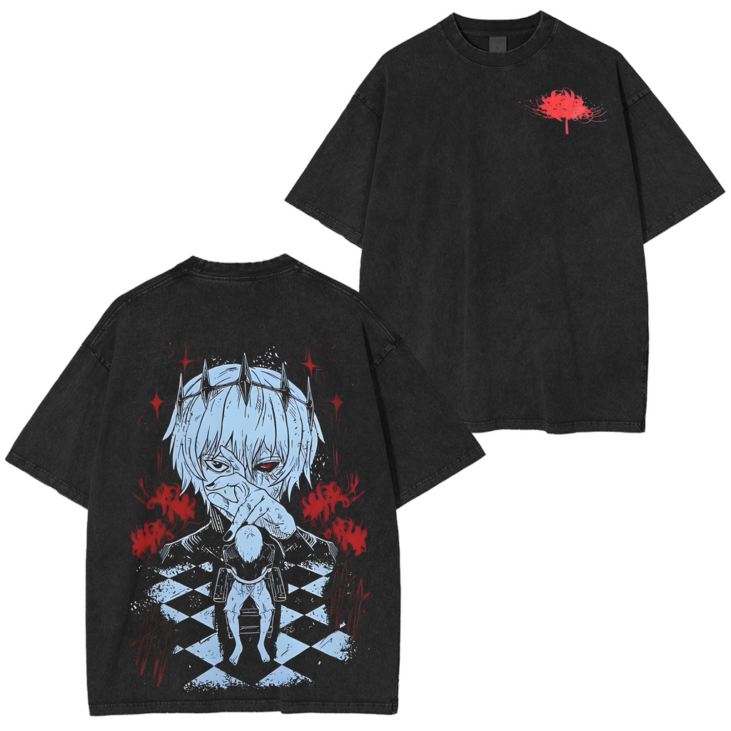 Camiseta de Kaneki Ken, el Rey de un Ojo de Tokyo Ghoul