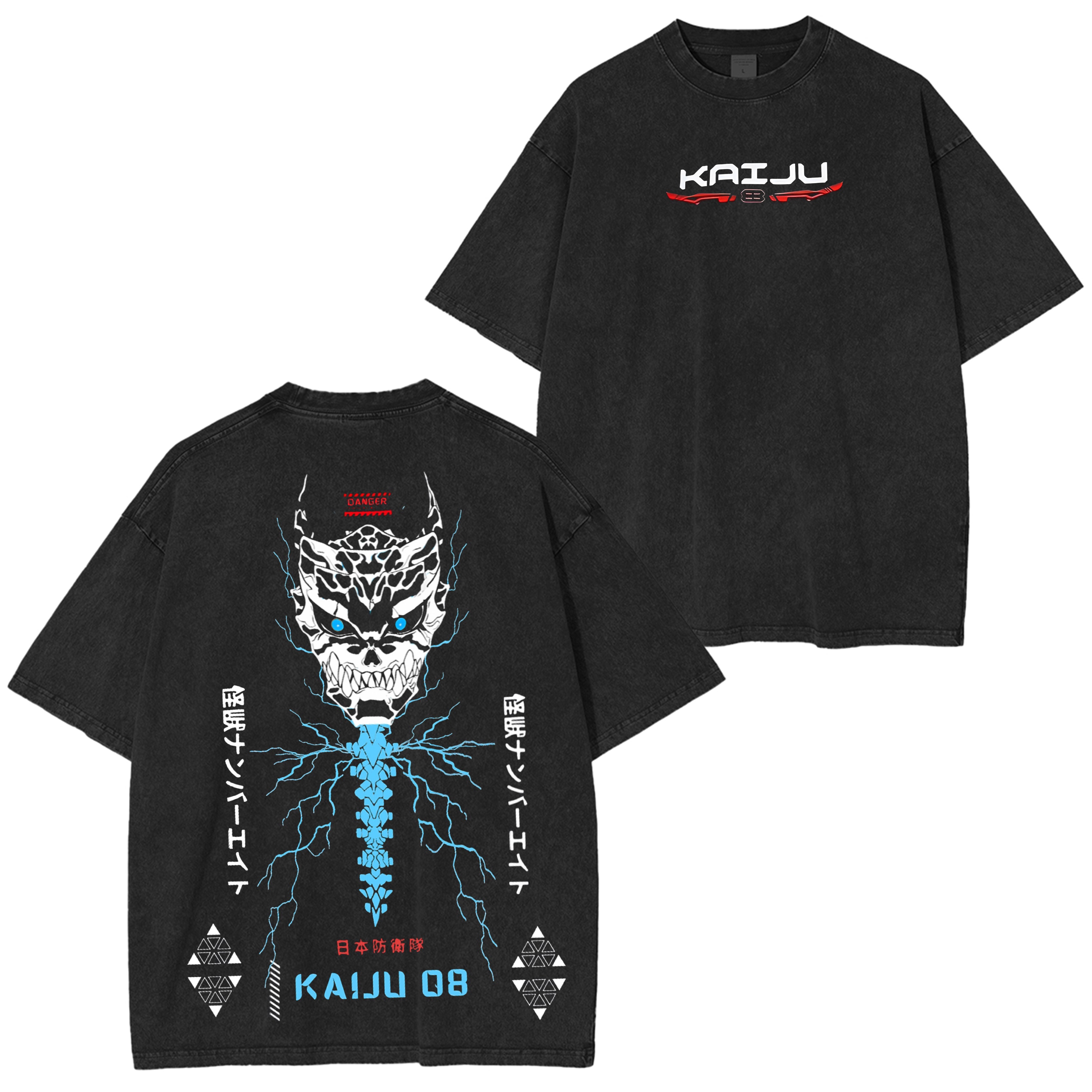 Kaiju No. 8 Oversize Vintage Washed T-Shirt