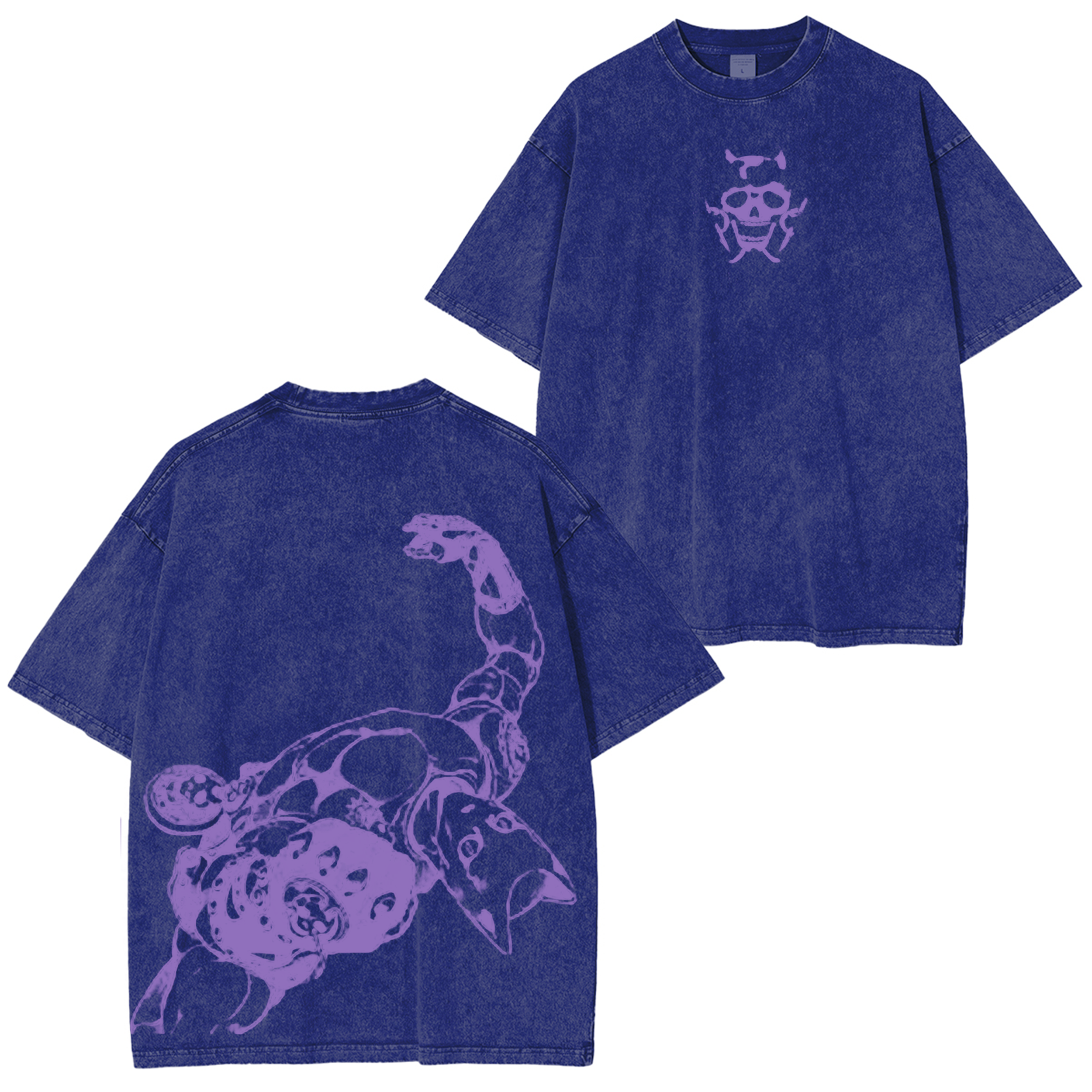 Camiseta unisex lavada vintage de JoJo's Bizarre Adventure Diamond is Unbreakable
