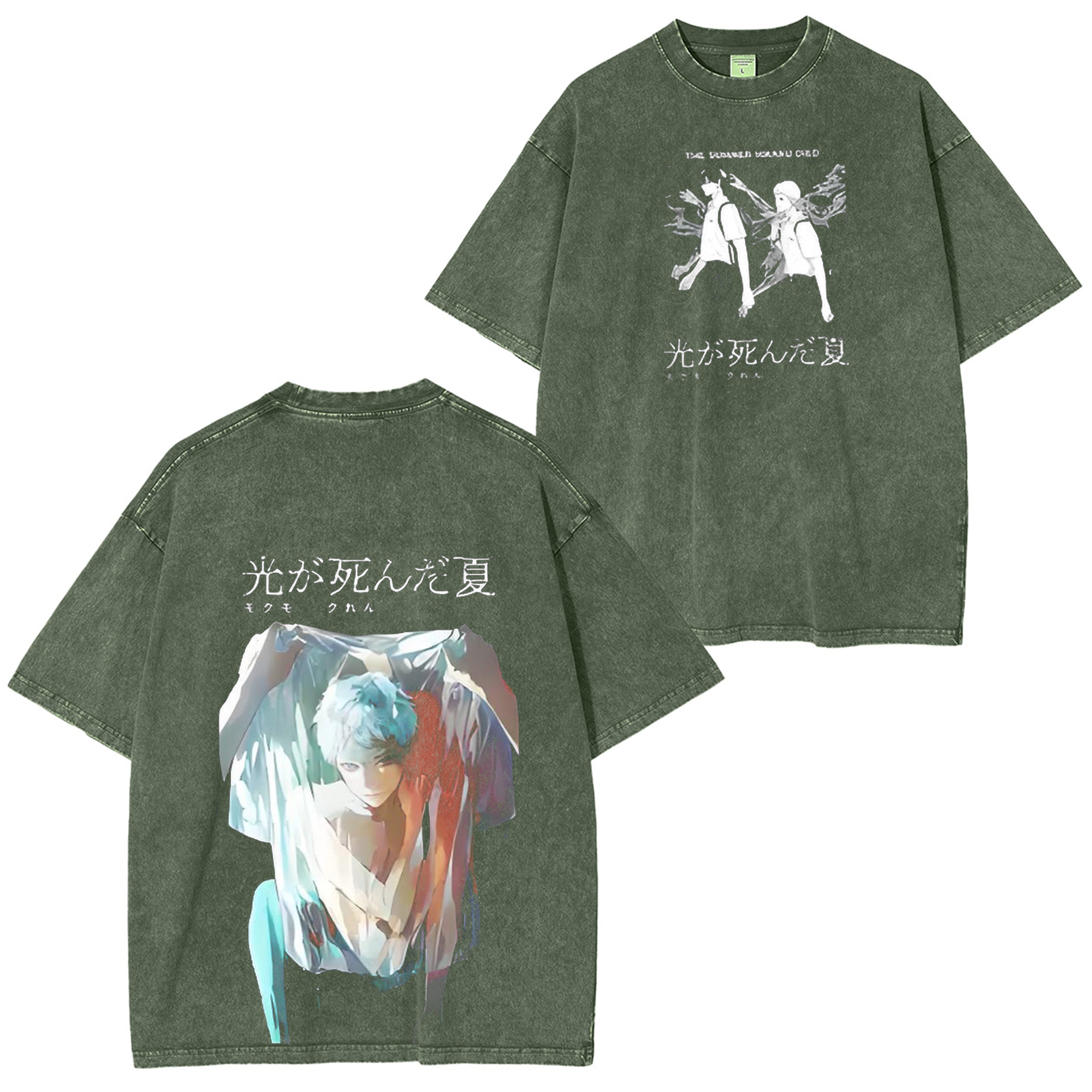 Camisetas de anime de The Summer the Light Died