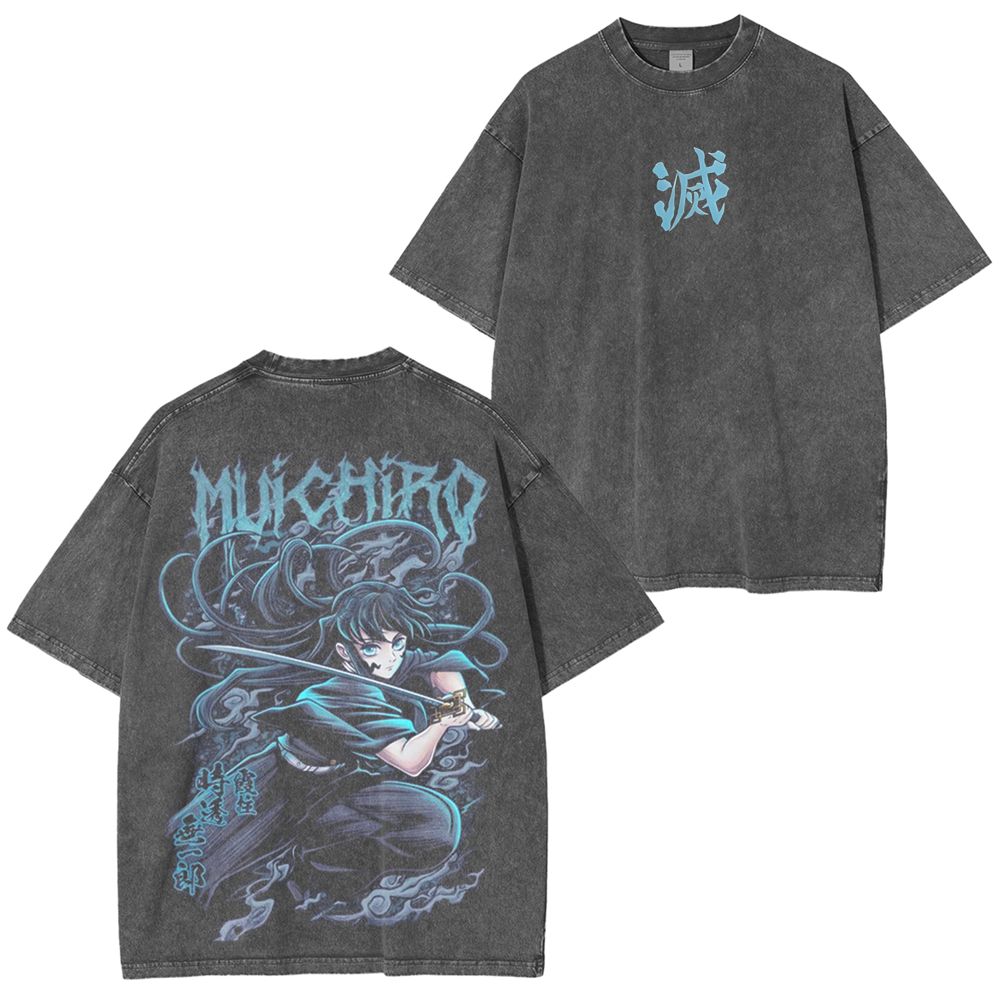Demon Slayer Muichiro Tokito Anime T-Shirts
